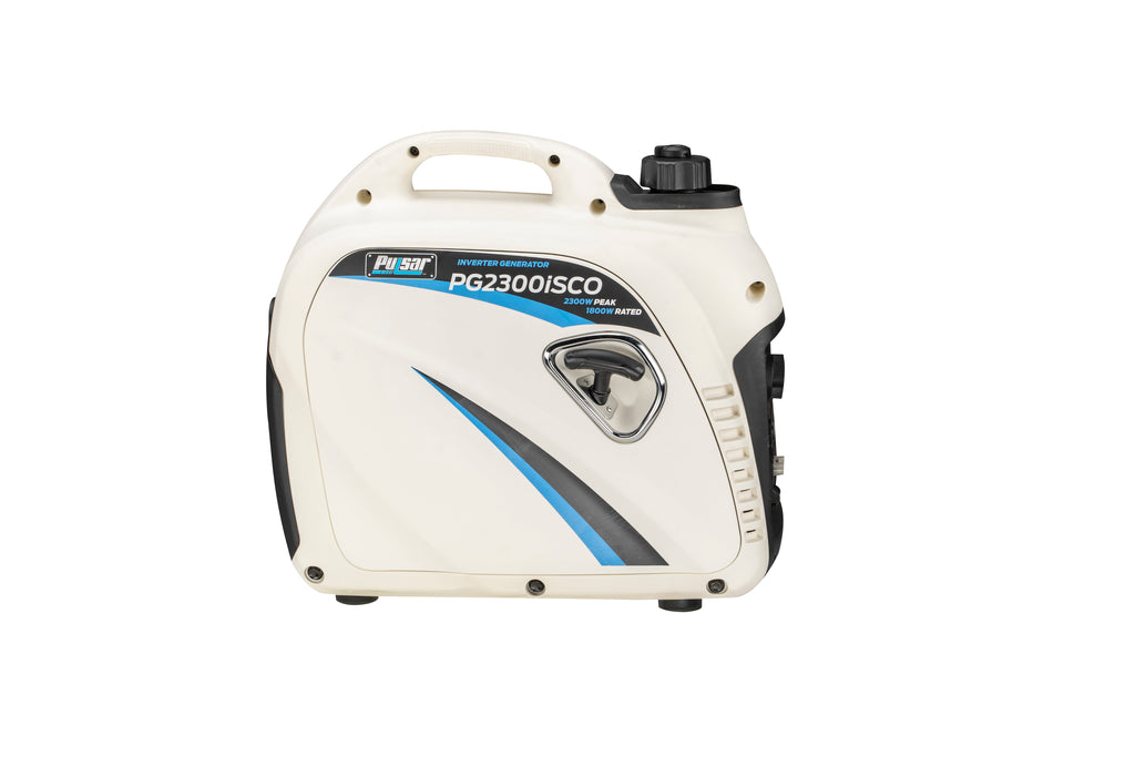 Pulsar 2,300-Watt/1,800-Watt Recoil Start Super Quiet Gasoline Powered Portable Inverter Generator with Advanced CO Shutoff